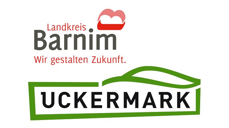 Logos: Landkreis Barnim / Landkreis Uckermark