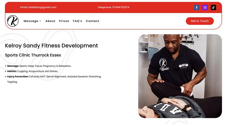 KSFD Klinik Launches New Website Showcasing Comprehensive Massage and Fitness Services