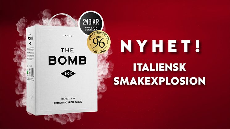 The Bomb Box finns nu att beställa för 249 kr.
