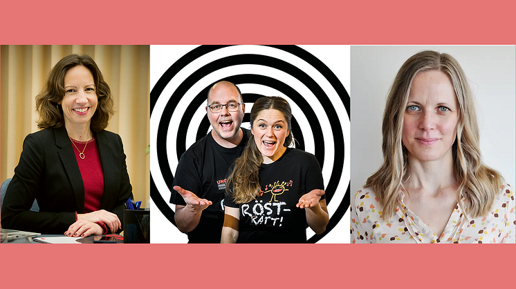 Rösträtt – sång på förskolan syns på Förskoledagarna. Petra Kloo berättar om projektet, Mimi Terris & Dan Bornemark leder allsång och Lina Bjarnegård Carlsson föreläser om sång och språkutveckling.