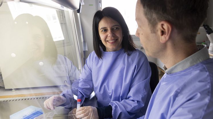 "For the first time we have been able to map the genes Shigella needs to cause infection using a human model that mimics intestinal tissue," says Maria Letizia Di Martino, one of the study’s lead authors. Photo: Mikael Wallerstedt