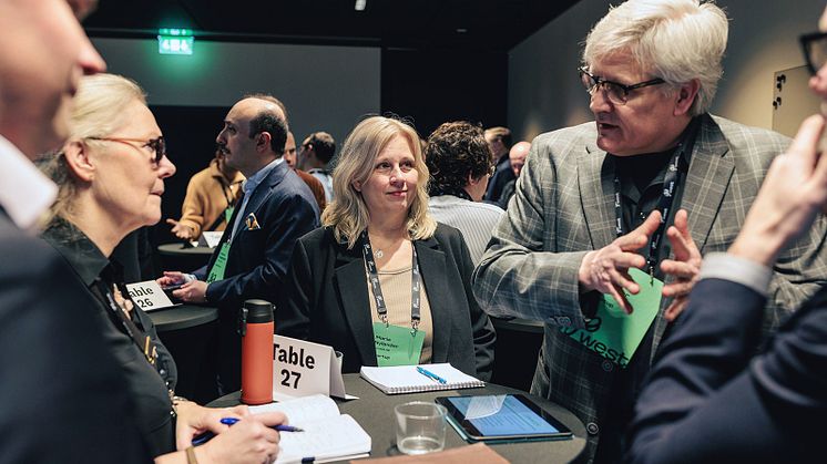 - I vårt huvudscenario har vi budgeterat för ett kapitalbehov på 15 miljoner kronor uppdelat i två faser, säger Maria Nylander, Romitek. Här med medgrundaren Jens Nylander på GoWest i Göteborg. Foto: Fabulous Friday.