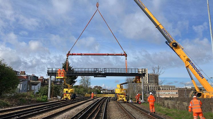 Network Rail is upgrading the signalling system in South London over October half term, closing parts of the railway
