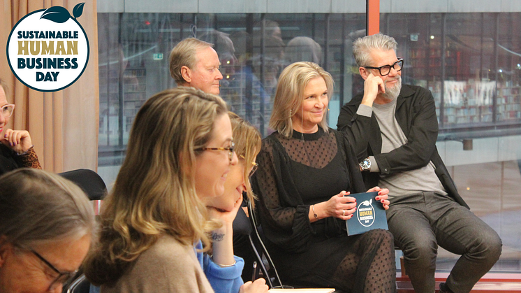 Välkommen att bevaka Sveriges tredje Sustainable Human Business day