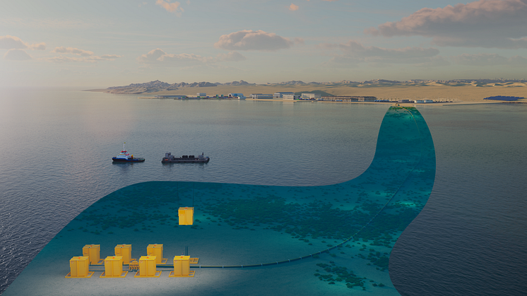 Illustration Flocean subsea desalination plant