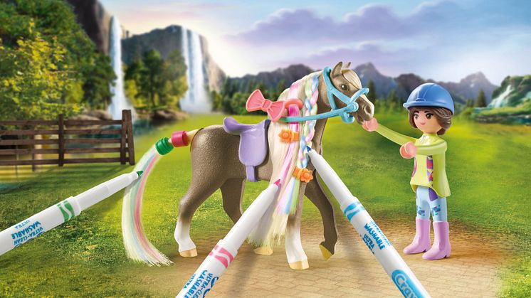 Kreativset mit Pferd und Stiften (71640) von PLAYMOBIL