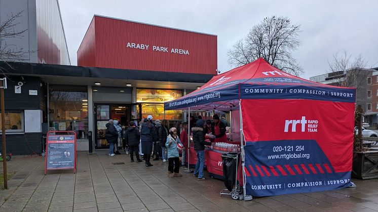 500 måltider serverade i Araby, Växjö för att stärka integration och hälsa