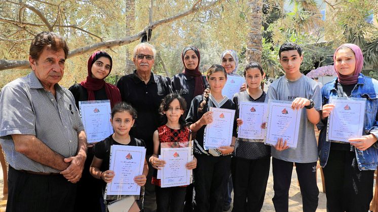 Teatrar tar ställning för barns rättigheter i Gaza