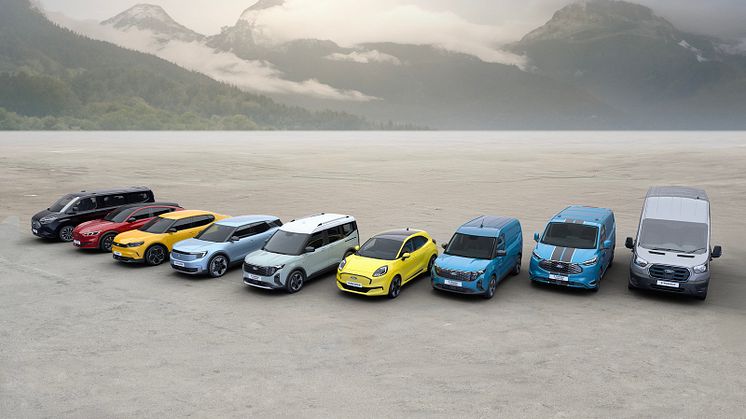 A Ford tovább szélesíti európai elektromos modellkínálatát