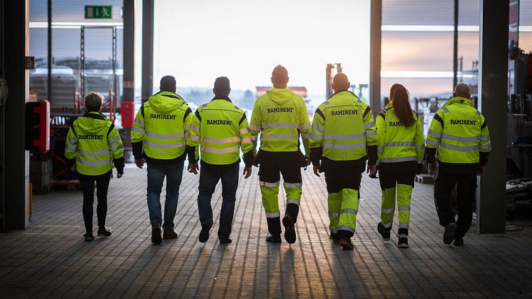 Enda bolag i maskinuthyrningsbranschen: Ramirent utsett till Karriärföretag för 6:e året i rad 