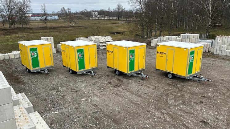 Ny flåte av innovative BIM-letthus fra Ramirent