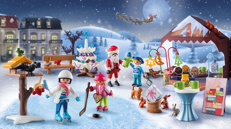 Türchen für Türchen kreativer Spielspaß:  Die neuen Adventskalender von PLAYMOBIL