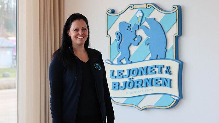 Michaela Gravsjö, säljare på Lejonet & Björnen.