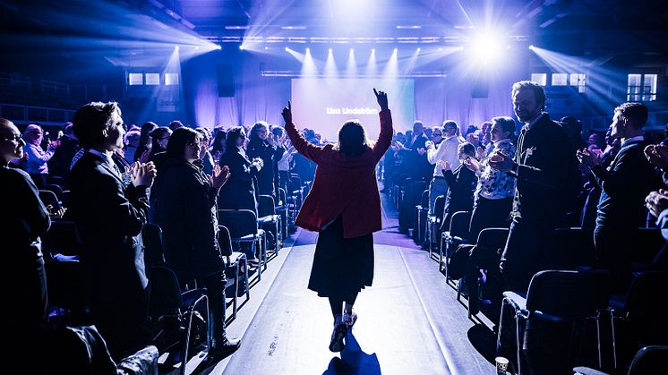 Välkommen till Näringslivsdagen i Uddevalla, en stärnspäckad dag fylld med inspirerande talare - och tusen anmälda besökare! Foto: Eva Wistemar 