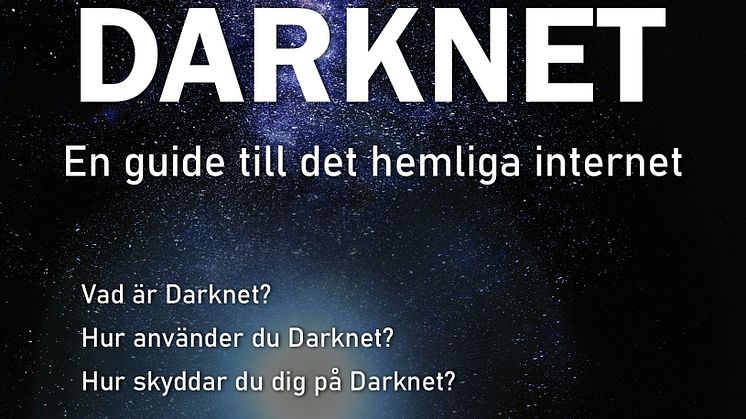 Framsida på boken "Darknet - En guide till det hemliga internet" av Folke Straube 