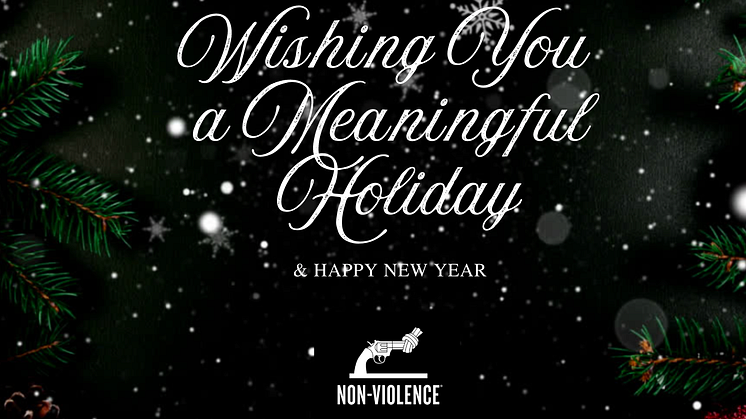 We wish you a Meaningful Holiday