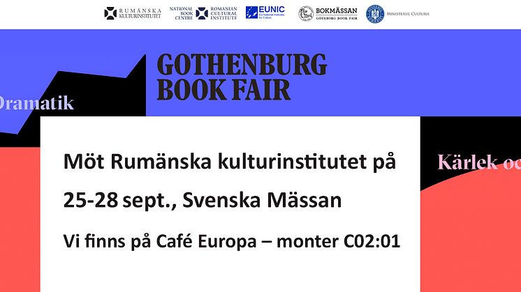 Rumänska författare på Bokmässan i Göteborg – Lavinia Braniște och Bogdan O. Popescu bland årets gäster