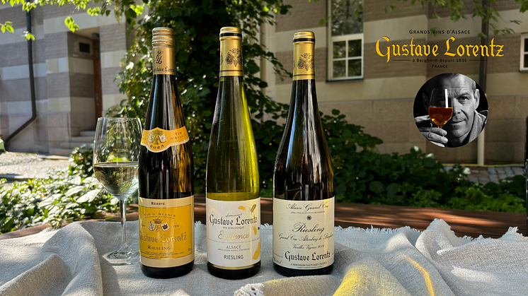 Nyhet - Gustave Lorentz ny producent från Alsace hos Ward Wines