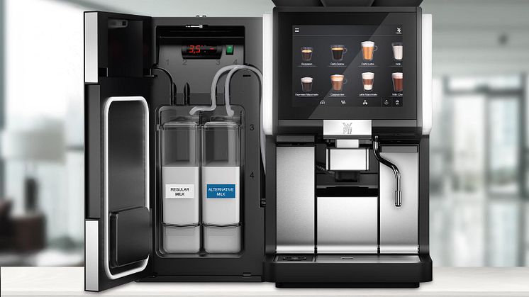 Trendige Kaffee-Drinks für die Gen Z: WMF 2-Milk Solution jetzt für WMF 1500 S+ verfügbar – die erste Wahl für den mittleren Kaffeebedarf