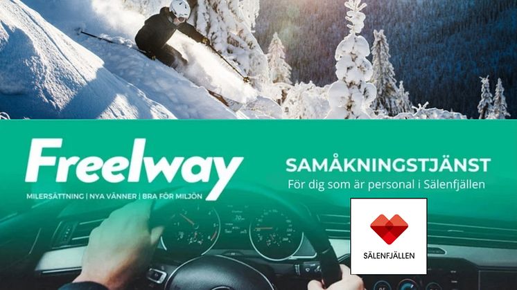 Sälenfjällen har en egen samåkningsgrupp för dig som bor och jobbar här!