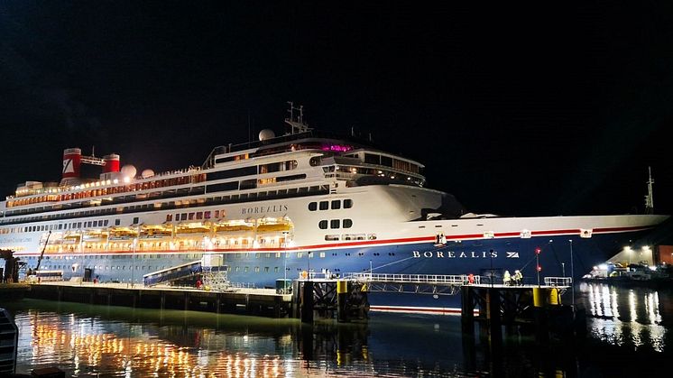 Fred. Olsen Cruise Lines smaller ship Borealis embarks on season of sailing from Portsmouth