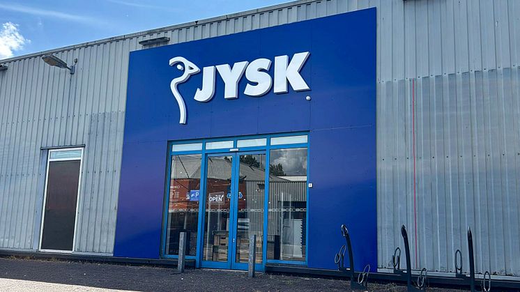 De nieuwe winkel van JYSK in Almere