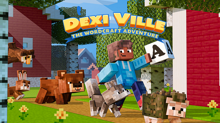 Dexi Ville - the Wordcraft Adventure är ett läsfrämjande spel i Minecraft Education.