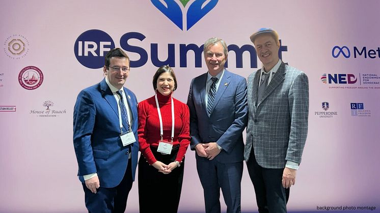 Europeiska Scientology-kyrkan engagerar sig i global religionsfrihet vid IRF Summit 2025