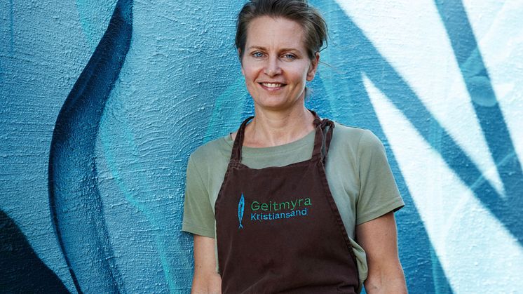 Helene Isaksen og juniorkokkene er klare for Arendalsuka 