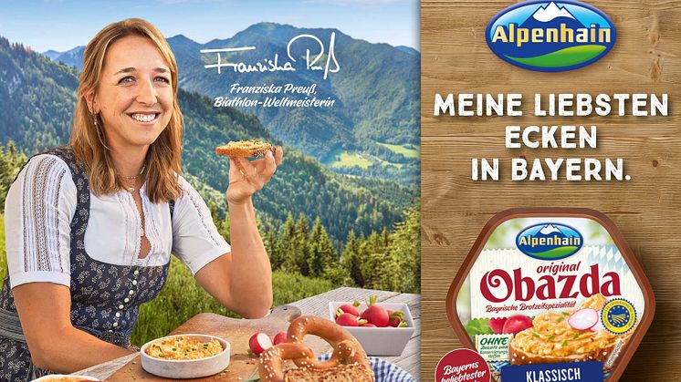 Biathlon-Star Franziska Preuß wird Gesicht der neuen Alpenhain TV-Kampagne