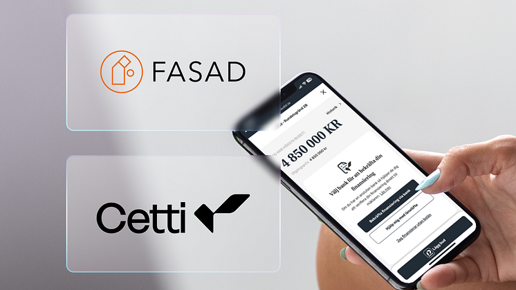 Cetti & Fasad ingår i nytt samarbete