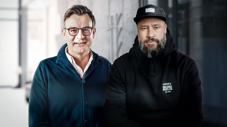 Die Geschäftsführer der neuen Essener Kreativagentur AnotherNew: Kai Brökelmeier und Mike Kucksdorf.