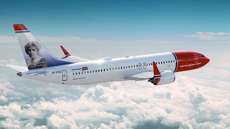 Norwegian to launch a new, direct route from Stockholm Arlanda Airport to Skellefteå Airport ahead of the winter season 2024