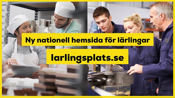 Ny nationell hemsida för lärlingar - larlingsplats.se