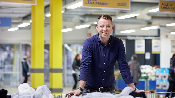 Patrik Levin, vd på Gekås Ullared