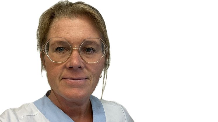 Anna Andersson, tillförordnad avdelningschef vid Lövångers hälsocentral.