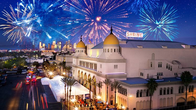 Scientology ringer in 2025 på Shrine Auditorium i Los Angeles 
