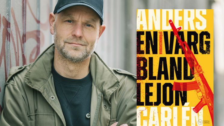 Anders Carlén, författare till serien Operatör okänd. Fotograf: Sebastian Borg