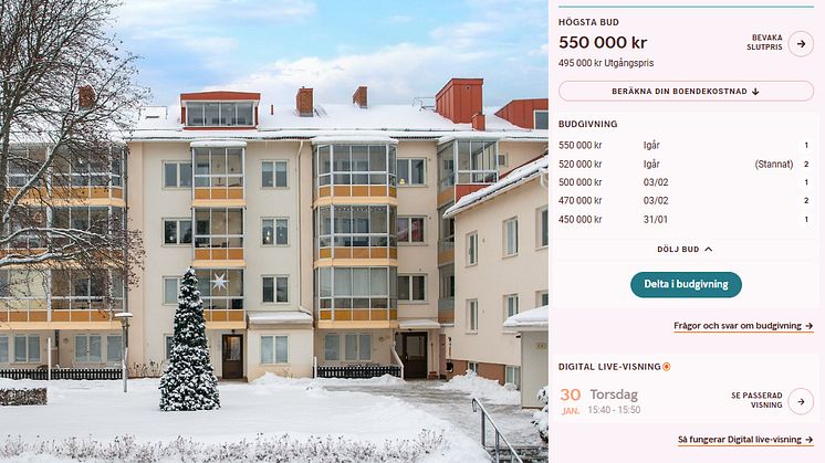 Fastighetsbyrån vill se utredning om bindande bud