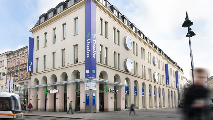 Die Thalia Buchhandlung Linz Landstraße erstrahlt bald in neuem Glanz.