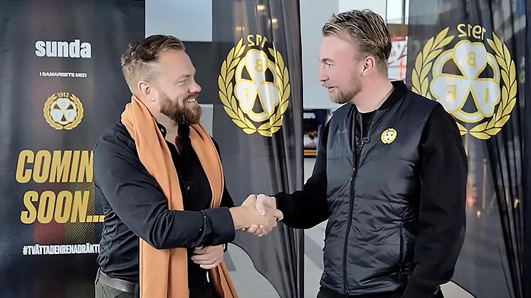 Sunda AB blir ny utvecklingspartner till Brynäs IF – tvättar den rena dräkten