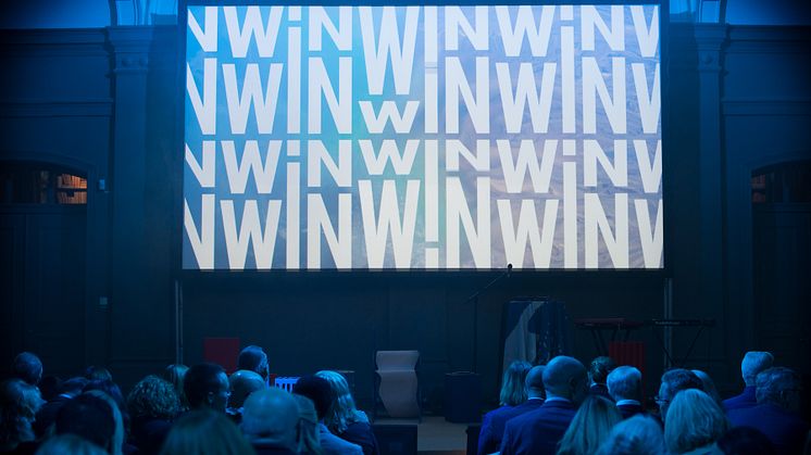  WIN WIN Awards yearly award night at Börsen in Gothenburg