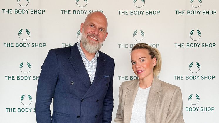 Mark Hermann, CEO, og Mille Christensen, General Manager Norge – sammen leder de The Body Shop ind i en ny æra med skandinavisk samarbejde.