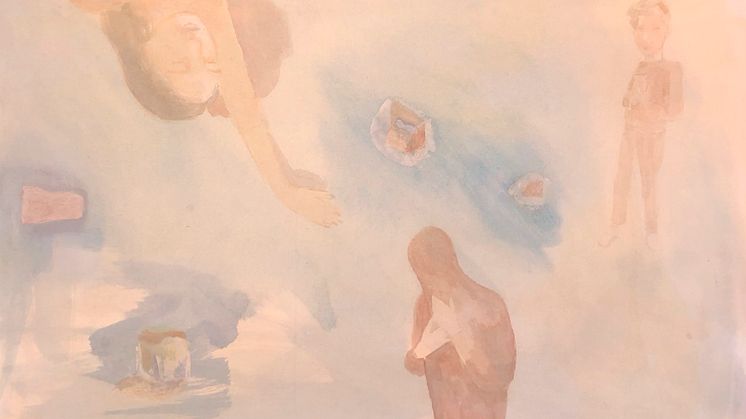 Kärstin Högbom Johansson ställer ut akvareller på Galleri Alva. Vernissage fredag 10 januari kl. 12.00.