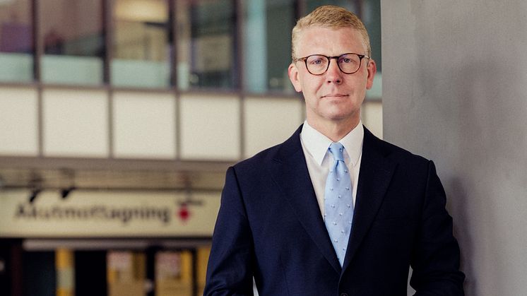 Kristoffer Tamsons (M), oppositionsregionråd i Region Stockholm