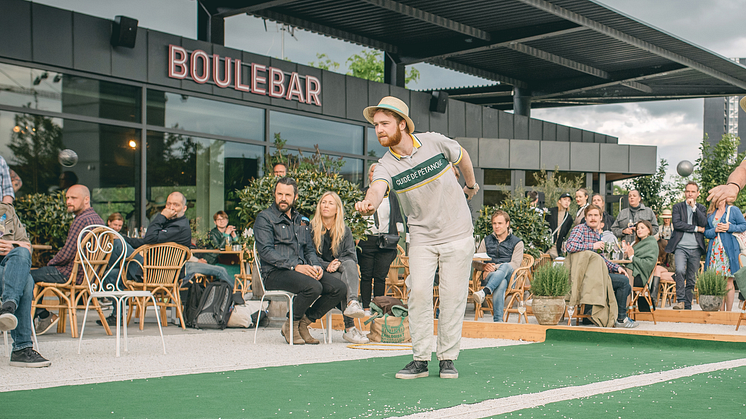 Ivar Liljegrens offensiva taktik eliminerade världsmästare och belönades med ett EM-silver i boule pétanque.