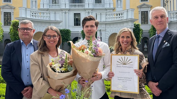 Vinnarna av Årets Företagare i Stockholms län har tagit emot sitt pris