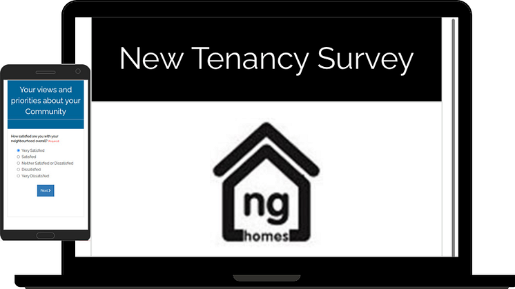 New digital surveys by text or email can now be sent by ng homes