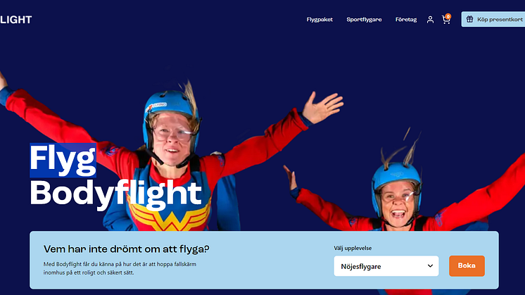 Upplev Friheten av Flygning med Bodyflight i Stockholm och Göteborg