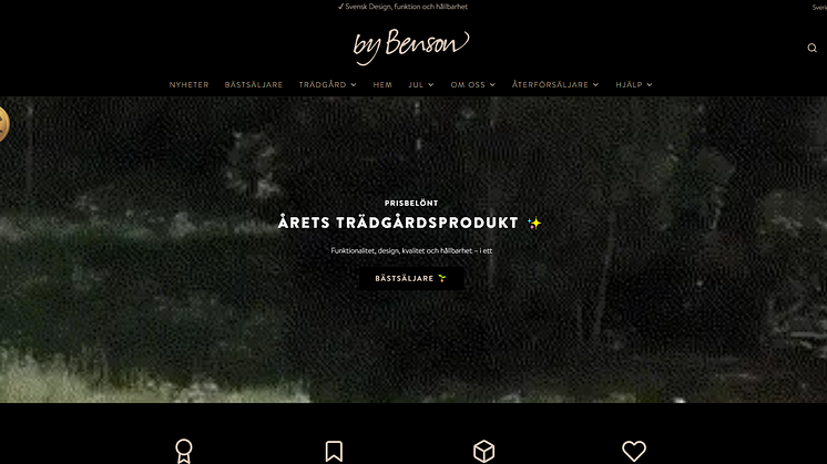By Benson revolutionerar trädgårdsdesign med ny kollektion